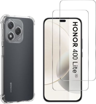 Pack PHONILLICO Honor 400 Lite 5G - Coque + Verre trempé