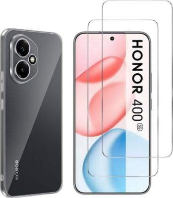 Pack PHONILLICO Honor 400 5G - Coque + 2 Verres trempé