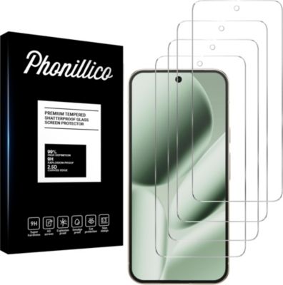 Protège écran PHONILLICO Google Pixel 10 Pro XL - Verre trempé x4