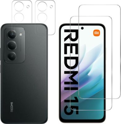 Pack PHONILLICO Xiaomi Redmi 15 - Verre trempé