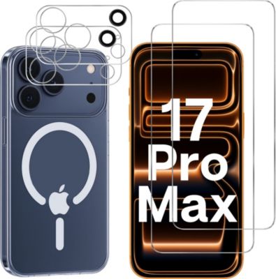 Pack PHONILLICO iPhone 17 PRO MAX - Coque + Verre trempé
