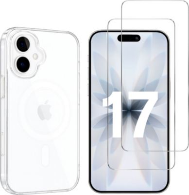 Pack PHONILLICO iPhone 17 - Coque + Verres trempé x2 Pack PHONILLICO iPhone 17 - Coque + Verres trempé x2