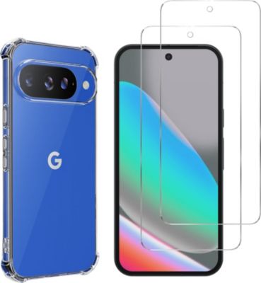 Pack PHONILLICO Google Pixel 10/10 Pro - Coque + Verre