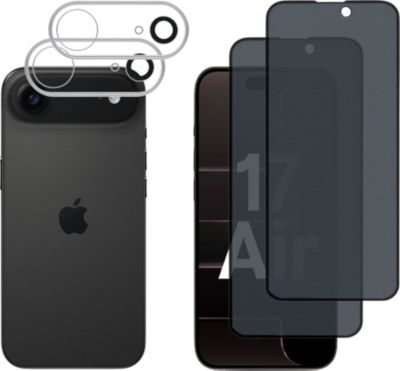Pack PHONILLICO iPhone 17 AIR - Verre Anti espion+caméra