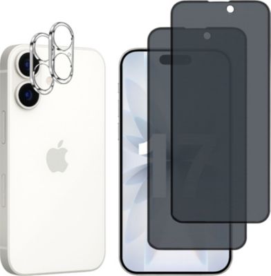 Pack PHONILLICO iPhone 17 - Verre Anti espion + caméra