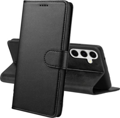 Coque PHONILLICO Samsung Galaxy A17 5G - Etui Rabat Noir