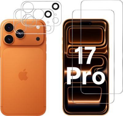 Pack PHONILLICO iPhone 17 PRO - Verres trempé