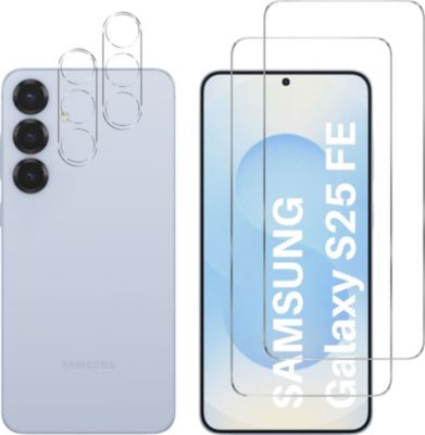 Pack PHONILLICO Samsung Galaxy S25 FE - Verre trempé