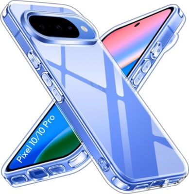 Coque PHONILLICO Google Pixel 10/10 Pro - TPU transparent