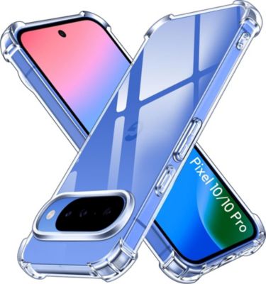 Coque PHONILLICO Google Pixel 10/10 Pro - Antichoc transp