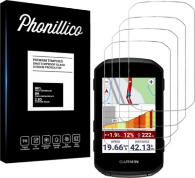 Protège écran PHONILLICO Garmin Edge 550 / Garmin Edge 850 -Verre
