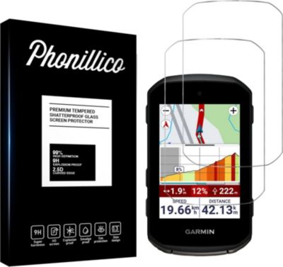 Protège écran PHONILLICO Garmin Edge 550 / Garmin Edge 850 -Verre