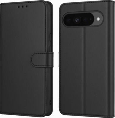 Coque PHONILLICO Google Pixel 10/10 Pro - Etui Rabat Noir Coque PHONILLICO Google Pixel 10/10 Pro - Etui Rabat Noir