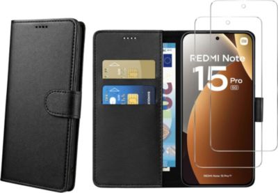 Pack PHONILLICO Xiaomi Redmi Note 15 Pro 5G -Coque+Verre