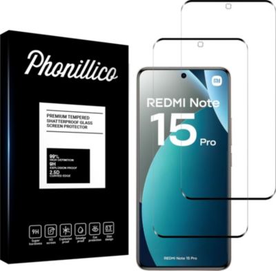 Protège écran PHONILLICO Xiaomi Redmi Note 15 Pro 4G-Verre trempé
