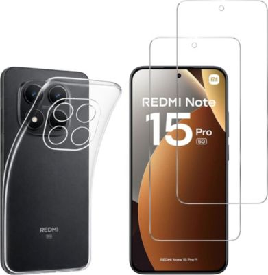 Pack PHONILLICO Xiaomi Redmi Note 15 Pro 5G -Coque+Verre
