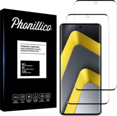 Protège écran PHONILLICO Xiaomi Poco M8 5G - Verre trempé x2