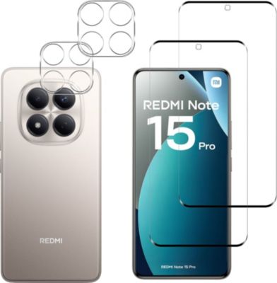 Pack PHONILLICO Xiaomi Redmi Note 15 Pro 4G-Verre trempé