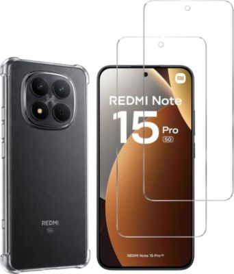 Pack PHONILLICO Xiaomi Redmi Note 15 Pro 5G -Coque+Verre