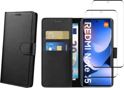 Pack PHONILLICO Xiaomi Redmi Note 15 4G/5G - Coque+Verre