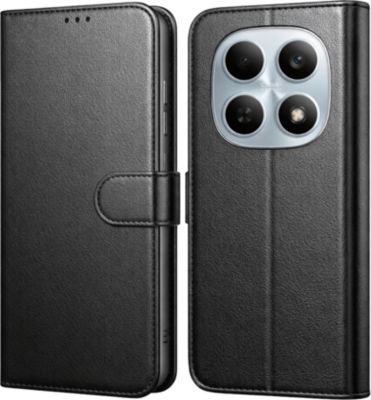 Coque PHONILLICO Xiaomi Redmi Note 15 4G/5G - Rabat Noir