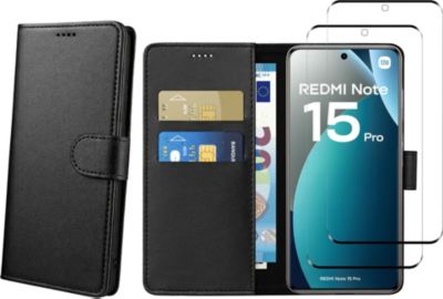 Pack PHONILLICO Xiaomi Redmi Note 15 Pro 4G -Coque+Verre