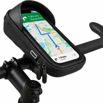 Support smartphone PHONILLICO Support téléphone vélo moto étanche 360