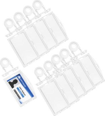 PHONILLICO Porte Badge/Carte Plastique Rigide x10