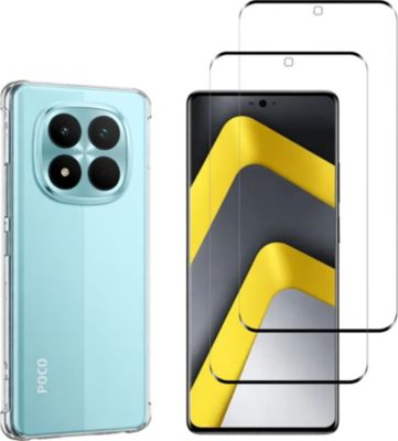 Pack PHONILLICO Xiaomi Poco M8 Pro 5G - Coque + Verre