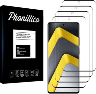 Protège écran PHONILLICO Xiaomi Poco M8 Pro 5G - Verre trempé x4