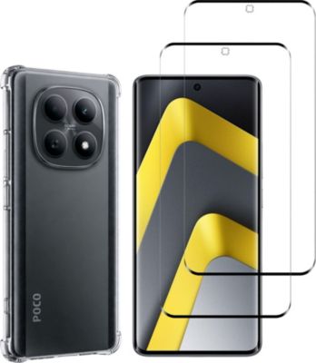 Pack PHONILLICO Xiaomi Poco M8 5G - Coque + Verre