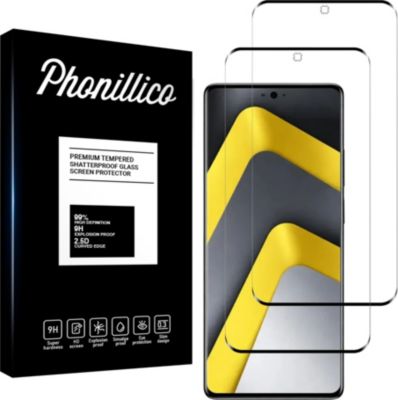 Protège écran PHONILLICO Xiaomi Poco M8 Pro 5G - Verre trempé x2