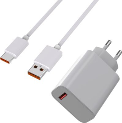 Chargeur secteur PHONILLICO Xiaomi Redmi Note 15 4G - 33W + CABLE