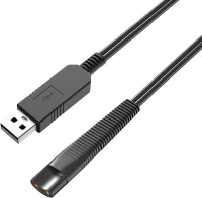Câble USB PHONILLICO pour rasoir tondeuse Braun séries