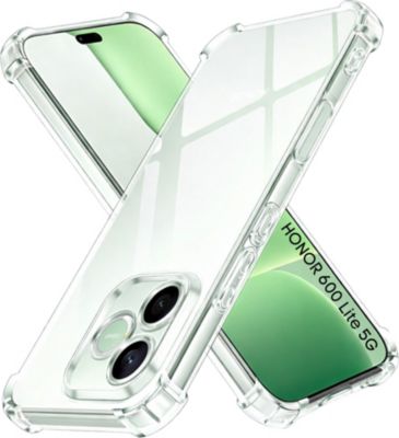 Coque PHONILLICO Honor 600 Lite 5G - Antichoc transparent