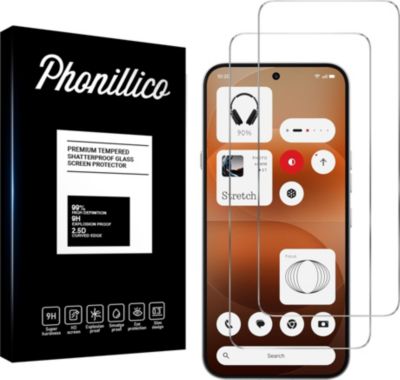 Protège écran PHONILLICO Nothing Phone 4a PRO - Verre trempé x2