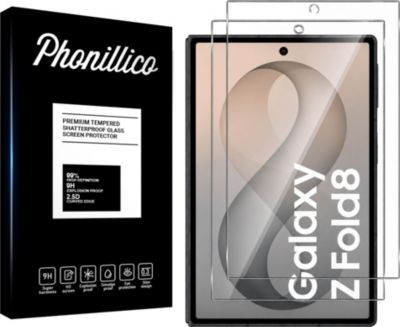 Protège écran PHONILLICO Samsung Galaxy Z Fold 8 - Verre trempé