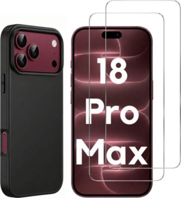 Pack PHONILLICO iPhone 18 Pro Max - Coque + Verre trempé