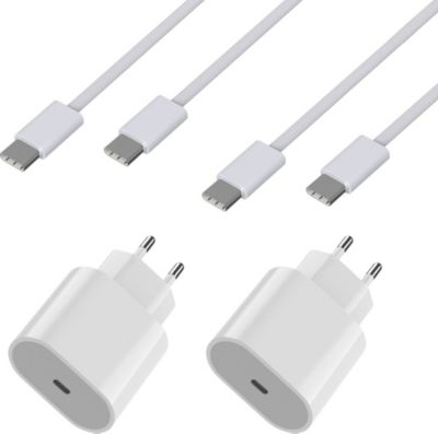 Chargeur USB C PHONILLICO iPhone 18 PRO/18 PRO MAX/iPhone DUO