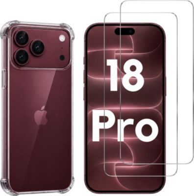 Pack PHONILLICO iPhone 18 Pro - Coque + Verre trempé
