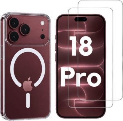 Pack PHONILLICO iPhone 18 Pro - Coque + Verre trempé