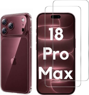 Pack PHONILLICO iPhone 18 Pro Max - Coque + Verre trempé