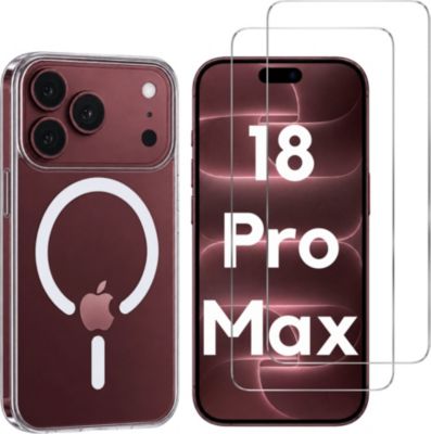 Pack PHONILLICO iPhone 18 Pro Max - Coque + Verre trempé