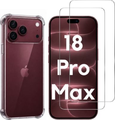 Pack PHONILLICO iPhone 18 Pro Max - Coque + Verre trempé