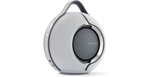 Enceinte portable DEVIALET Mania Light Grey avec charging dock sans bloc PSU