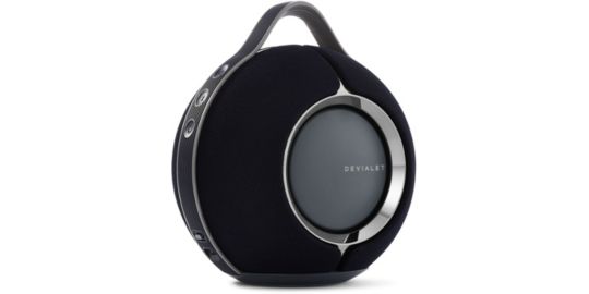 Enceinte portable DEVIALET Mania Deep Black avec charging dock sans bloc PSU