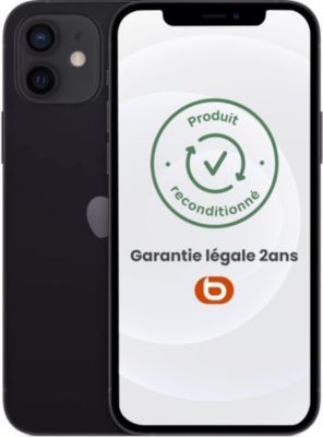 Smartphone APPLE iPhone 12 64Go Noir