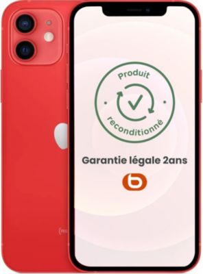 Smartphone APPLE iPhone 12 Rouge 64 Go