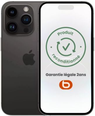 Smartphone APPLE iPhone 14 Pro Noir 128Go