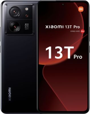 Smartphone XIAOMI 13T Pro 5G Noir 1To Tres Bon Etat -